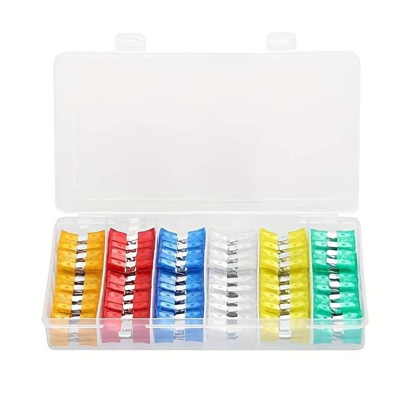 Car fuse set (200 pcs), Storage box