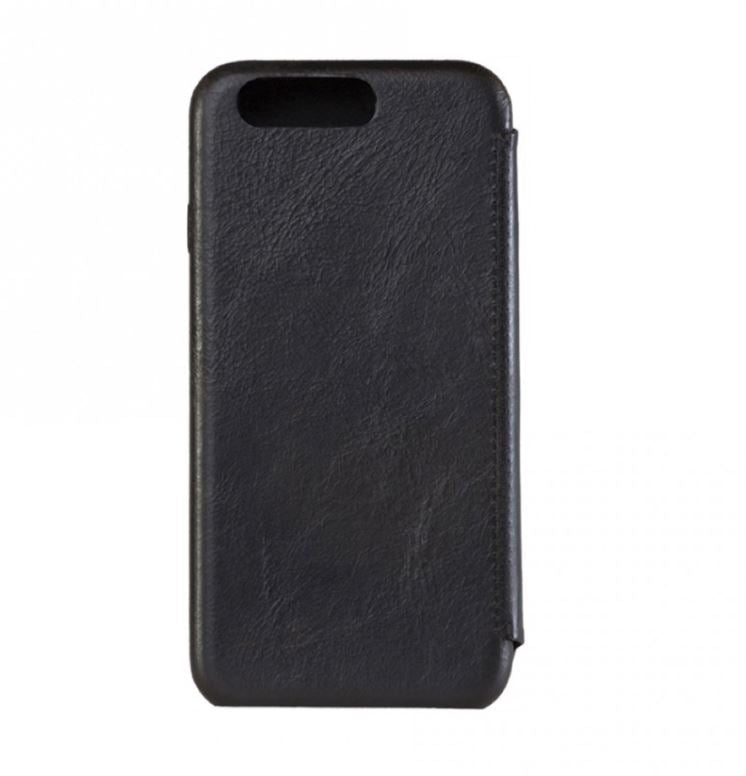 Leather mobile wallet protector for iPhone 7 Plus, Tellur, black