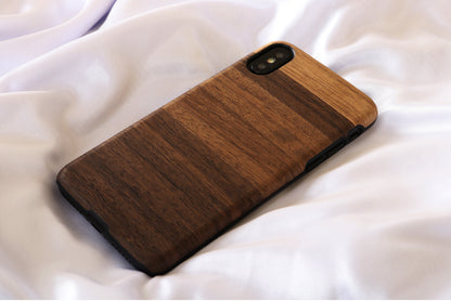 Smartphone cover iPhone X/XS natural wood MAN&amp;WOOD