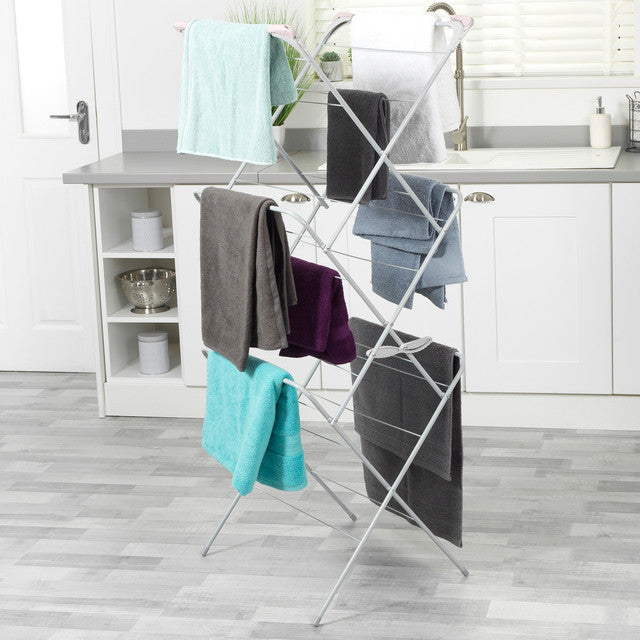 Russell Hobbs LA083357PINKFEU7 3-Tier clothes airer