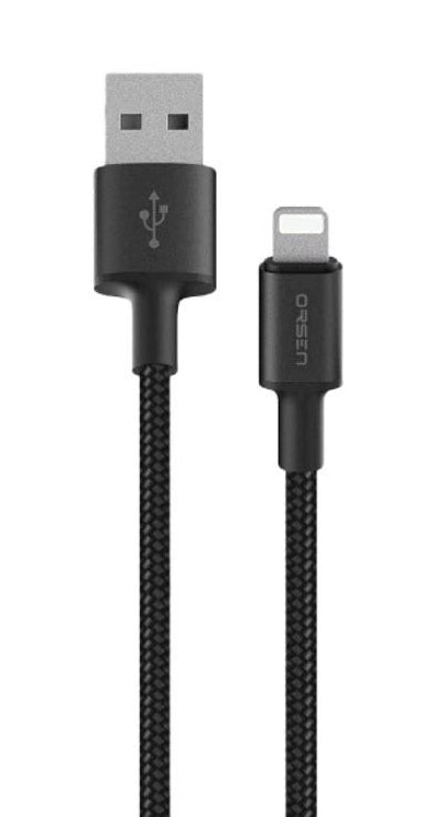 Orsen S9L USB A и Lightning 2.1A 1м черный