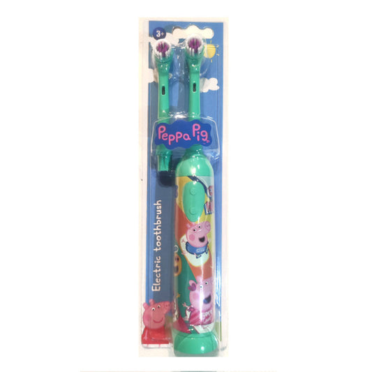 Children's electric toothbrush with soft bristles, Peppa Pig Green 2184