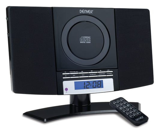 Black Optical Disc Player with FM Radio Denver MC-5220 MK2 