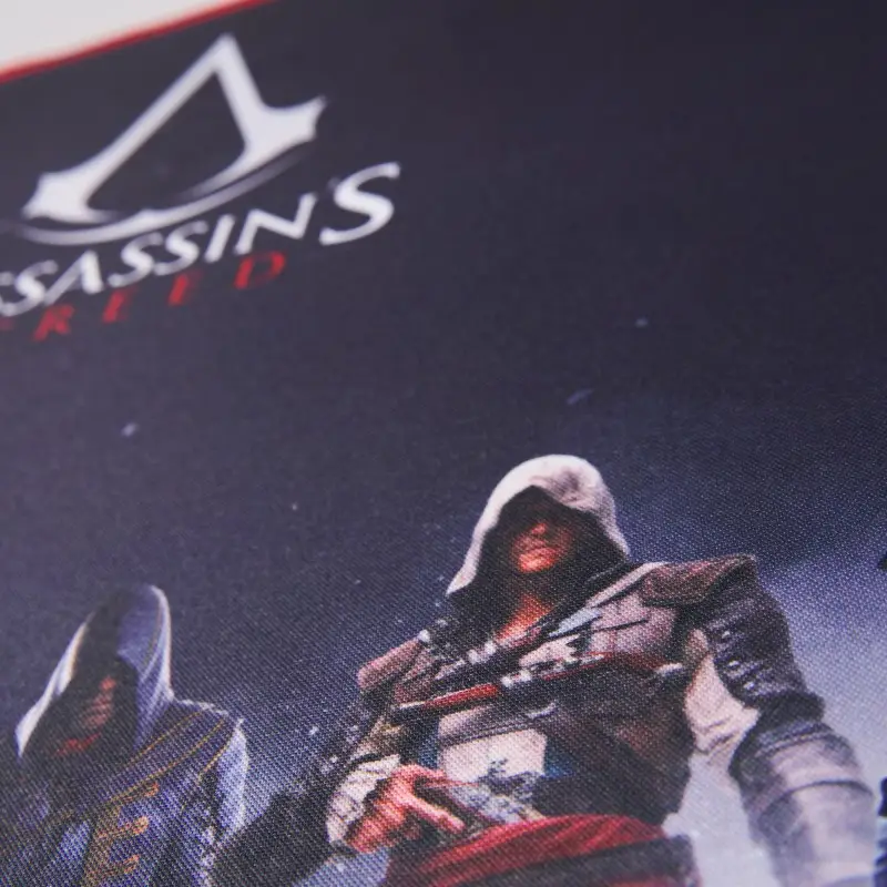 Spēļu peles paklājiņš XXL, ūdeni atgrūdošs, Assassins Creed