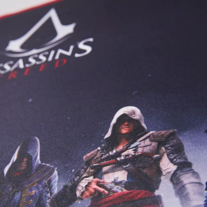 Spēļu peles paklājiņš XXL, ūdeni atgrūdošs, Assassins Creed