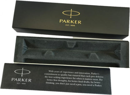 Parker Urban Premium Pearl Metal, stilīgs un izcils sniegums, izliektā dizaina pildspalva ar Parker tradīcijām