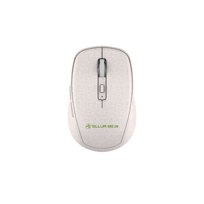 Tellur Green Wireless Mouse Nano Receiver Cream