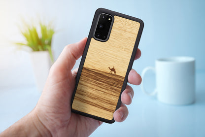 Galaxy S20 wood and polycarbonate case - MAN&amp;WOOD