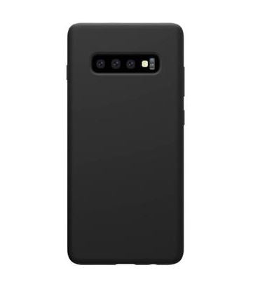 Силиконовый защитный чехол для Samsung Galaxy S10, Nillkin, черный