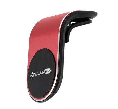 Car phone holder - magnetic, red, Tellur MCM7