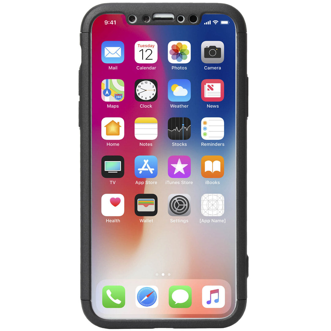 Aploksne aizsargvāks iPhone XS Max melns Krusell Arvika