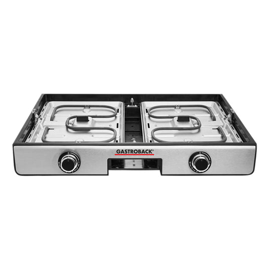 Table grill with two grilling surfaces - Gastroback 42524