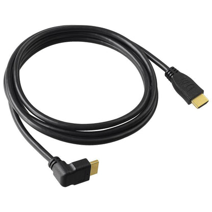 Кабель HDMI, 1,5 м, 90°, с позолоченными вилками 24 карата Sbox HDMI-90-15