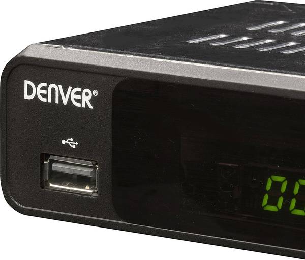 Satelīta uztvērējs Denver DVBS-206HD, HDMI, SCART