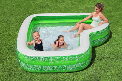 Family pool with seat Bestway Tropical Paradise Family Pool