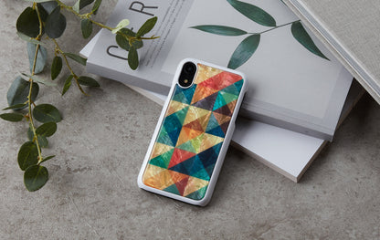 Smartphone cover mosaic white iPhone XR iKins