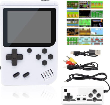 Wepai Portable Game Console 3.0 inch. Retro game console. Rechargeable battery. Portable game. Supports two players. You can connect a TV.