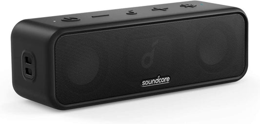 Soundcore 3 Bluetooth skaļrunis. Kompakts un jaudīgs.