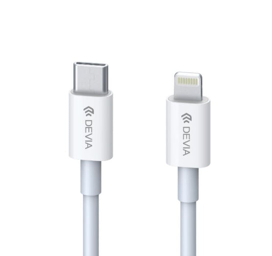 Devia Smart Series PD Cable for Type-C to Lightning (MFI) 18W white