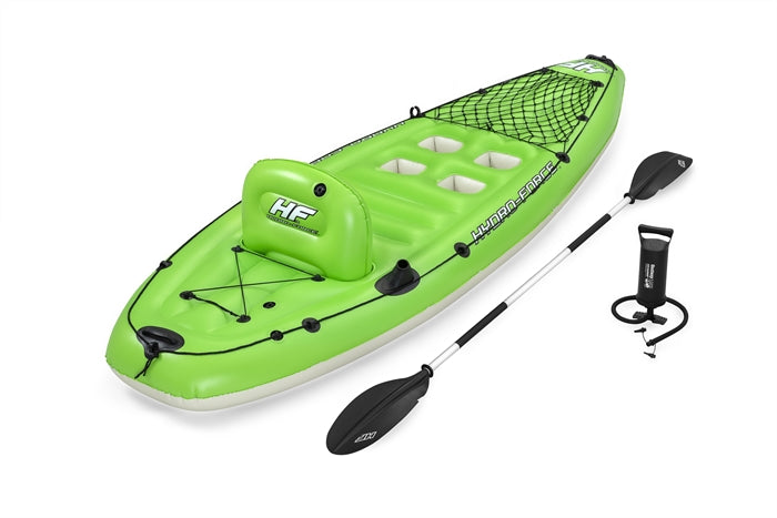 Inflatable fishing kayak with inflata-shield Hydro-Force Koracle Bestway