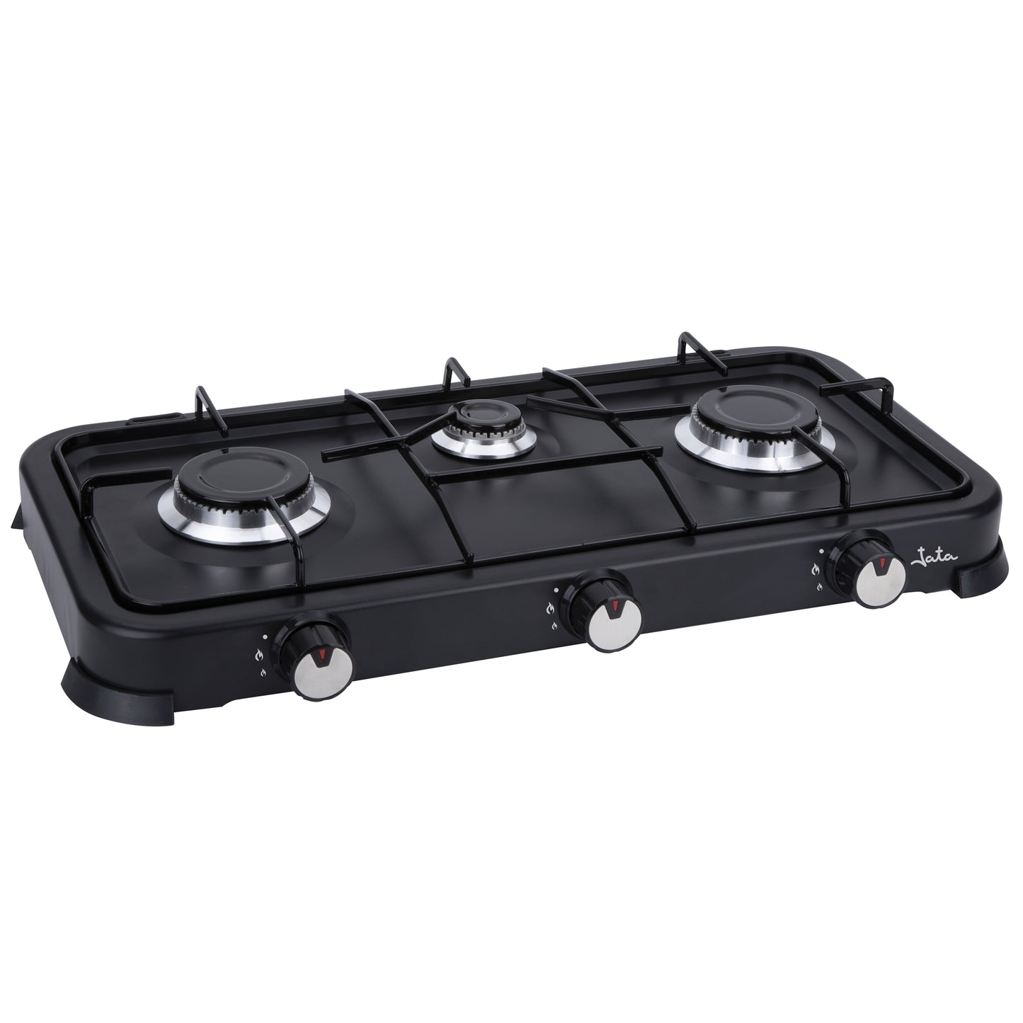 Portable gas stove with 3 burners - Jata JECG2703