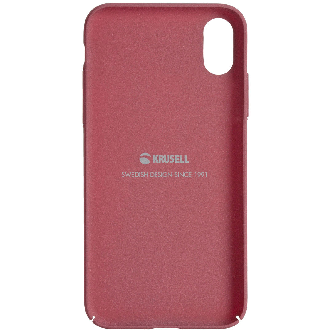 Case iPhone XS Max Red Krusell Sandby 