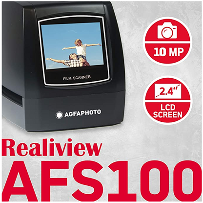 Digital film scanner with 2.4 inch LCD, AGFA AFS100