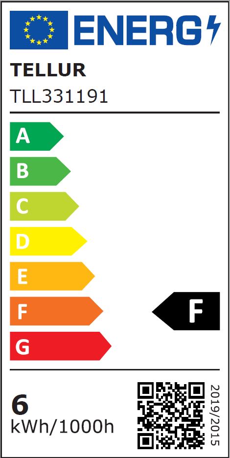 Viedā WiFi kvēlspuldze ar dimmeri, Tellur Smart E27