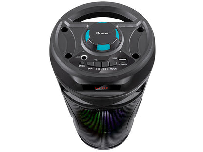 Bluetooth Speaker with TWS, 15W, LED Lighting, FM Radio, Tracer 46925 Rocket
