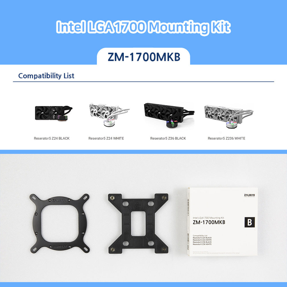 Intel mounting kit Zalman ZM-1700MKB