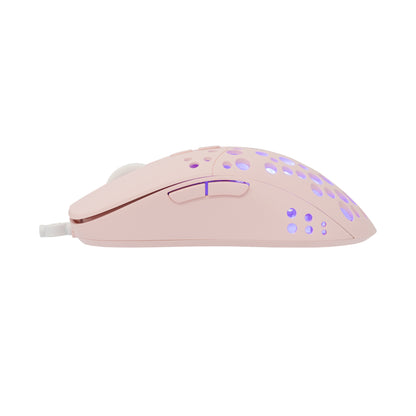 Gaming mouse with RGB lighting White Shark GM-9004 Tristan-2 Pink