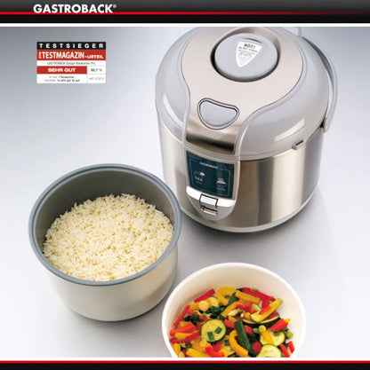Rice Cooker Gastroback 42518 Design Rice Cooker Pro, 5L Capacity