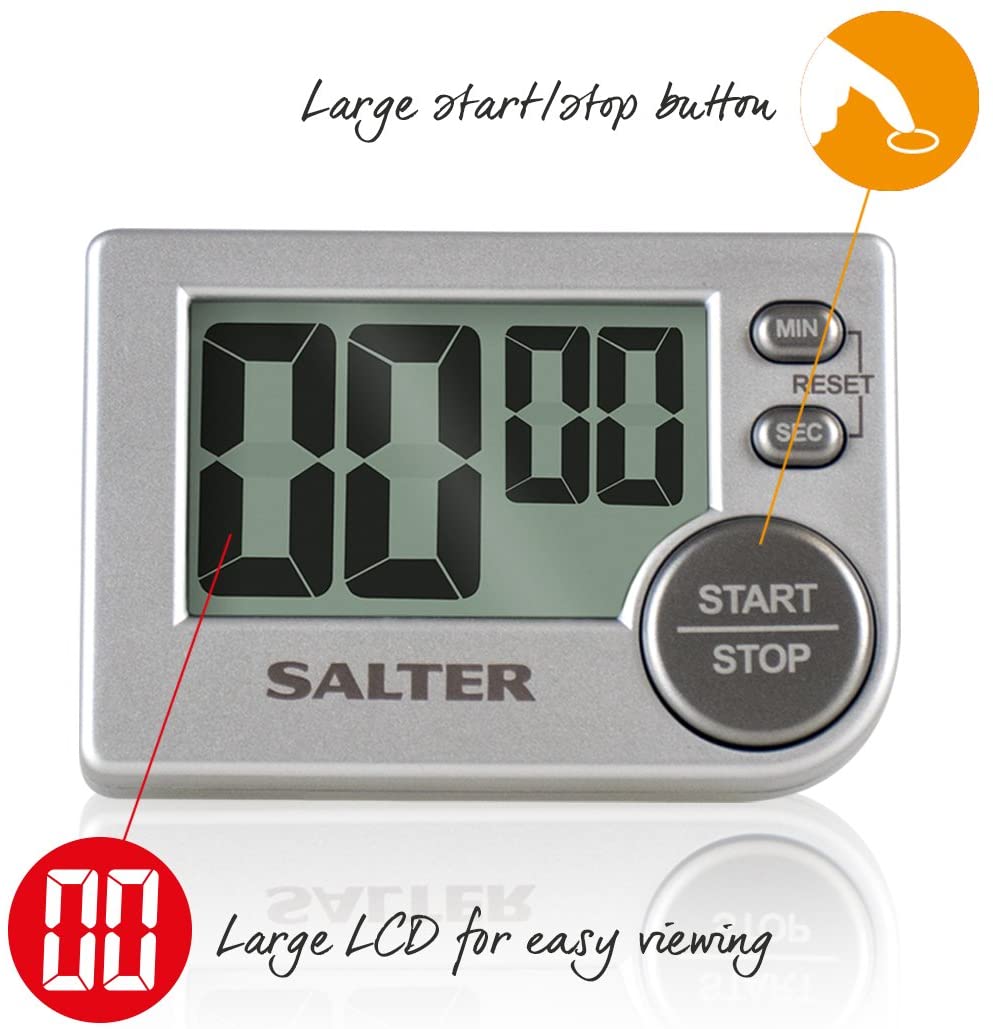 Electronic timer with large button, Salter 397 SVXRCEU16