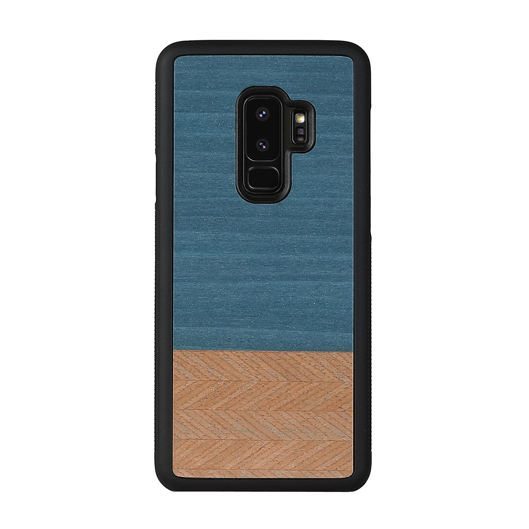 Smartphone cover in natural wood Galaxy S9+ MAN&amp;WOOD