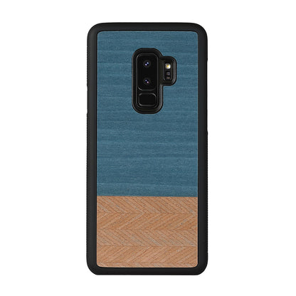 Smartphone cover in natural wood Galaxy S9+ MAN&amp;WOOD