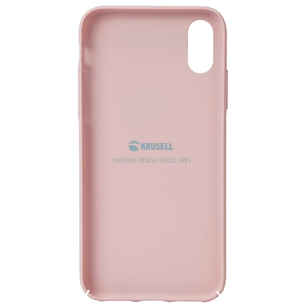 iPhone XS Max protective cover pink Krusell Sandby 