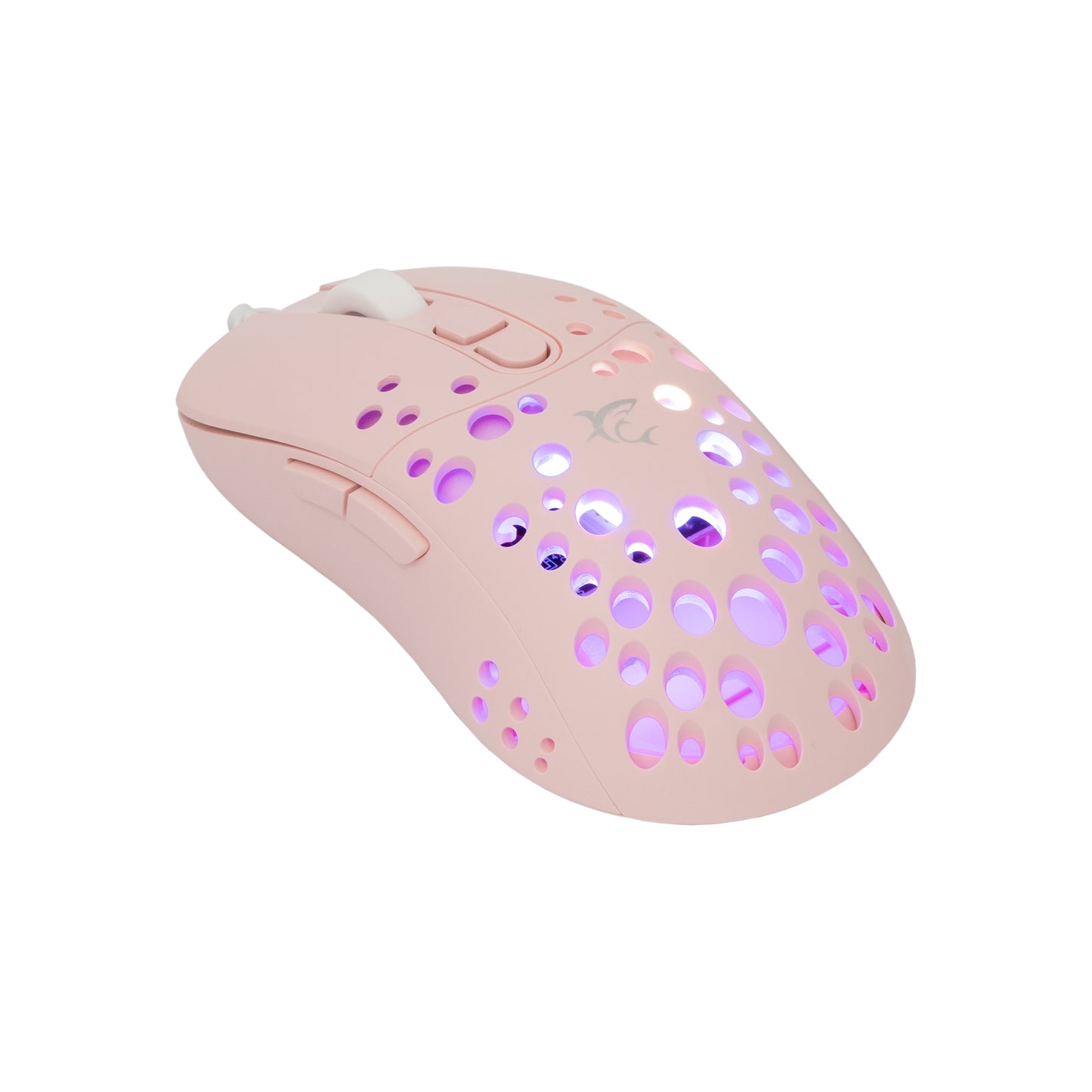 Gaming mouse with RGB lighting White Shark GM-9004 Tristan-2 Pink