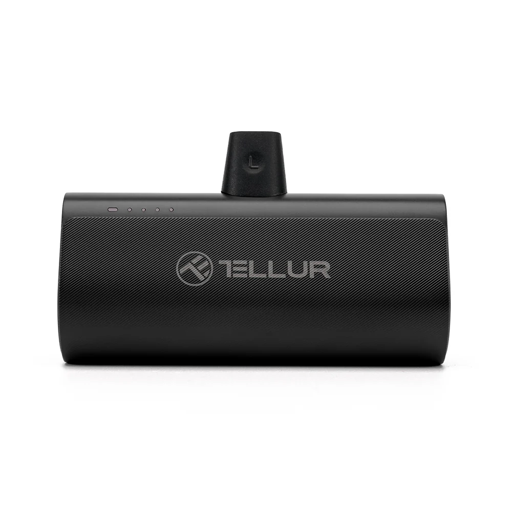 Power bank 5000mAh with fast charging, Tellur PD203, black