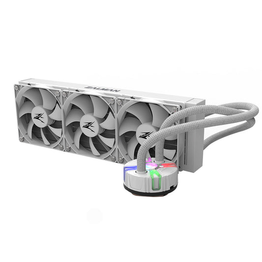 Water cooling system with white radiator Zalman Reserator5 Z36