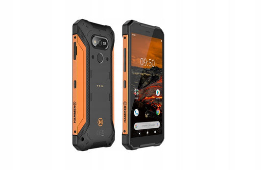 Сенсорный телефон с камерой 13 Мп, MyPhone Hammer Explorer Dual Orange