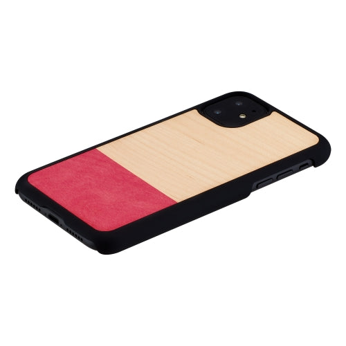 Smartphone cover iPhone 11 made of natural wood, MAN&amp;WOOD