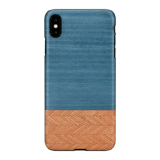 Smartphone cover for iPhone XS Max, natural wood, MAN&amp;WOOD