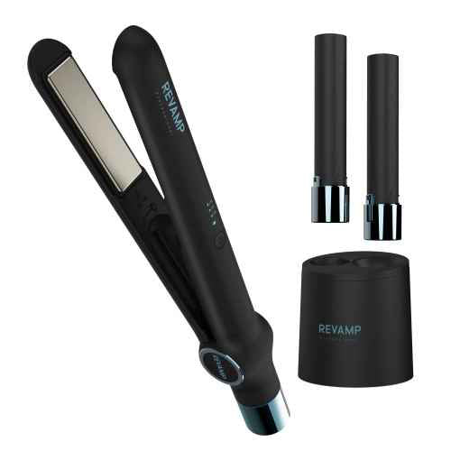 Cordless ceramic straightener iGEN Progloss with replaceable batteries, Revamp ST-2750-EU2