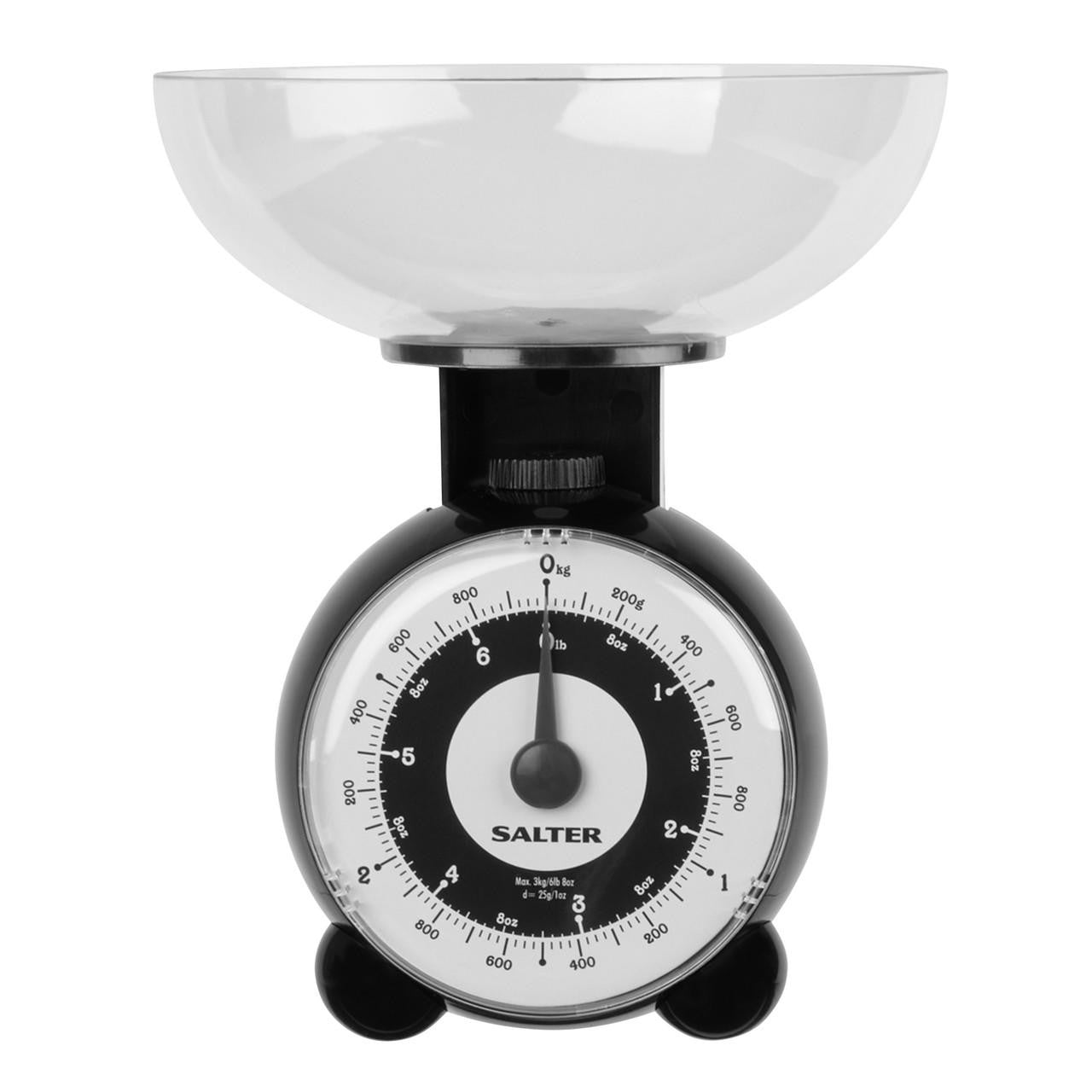 Mechanical kitchen scale with retro design Salter 139BKFEU16