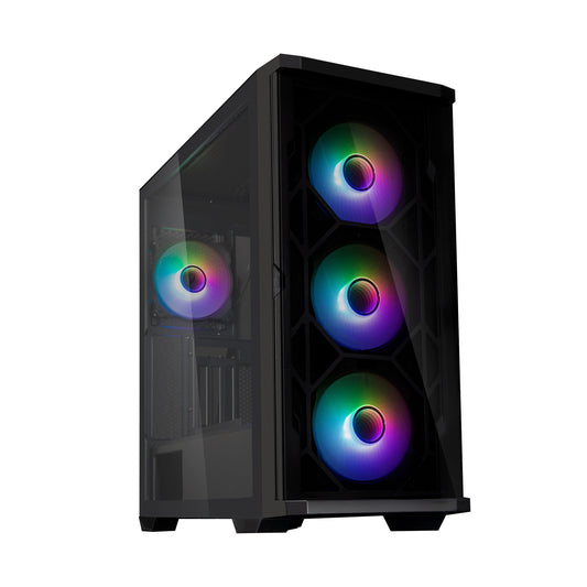 Datora korpuss ATX Mid Tower ar 4 ventilatoriem Zalman Z10 DUO