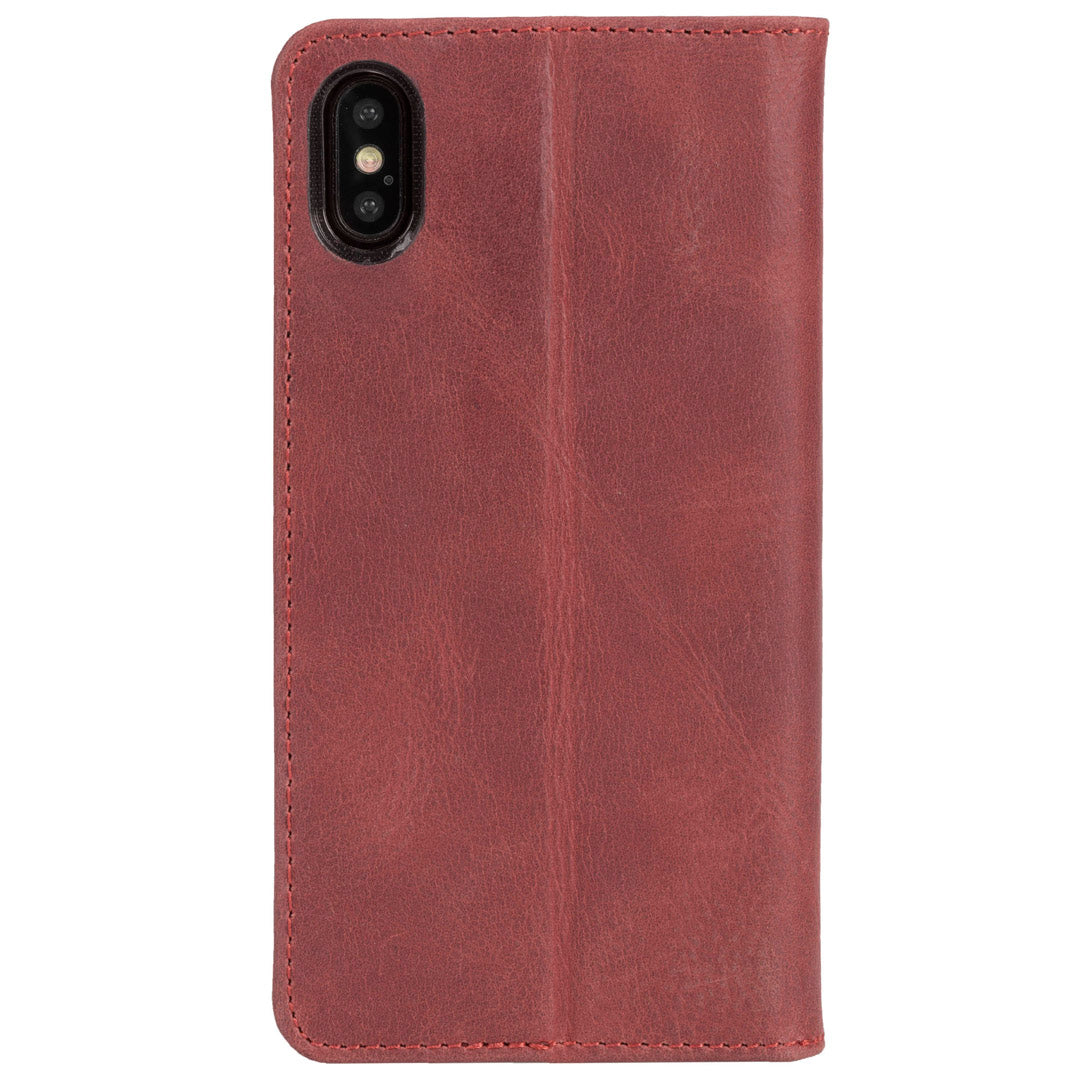 Krusell Sunne 4 Card FolioWallet Apple iPhone XS Max винтажный красный 