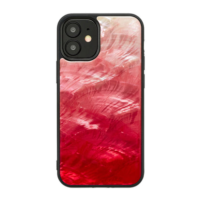 iKins pink-black mother-of-pearl cover for iPhone 12 mini