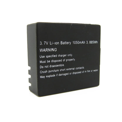 1050mAh battery for GoXtreme Vision 4K 01470 