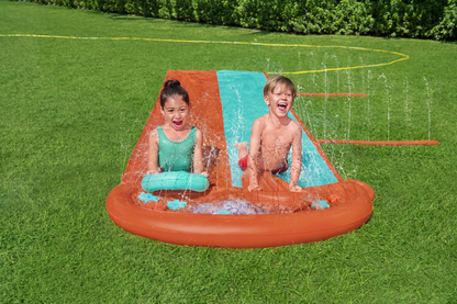 Double slide with sponges and sprinklers Bestway 52484