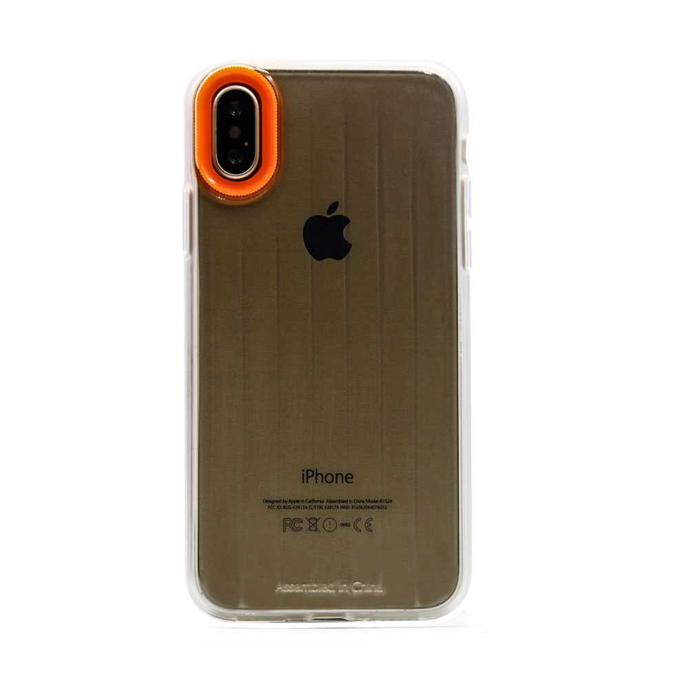 iPhone XS Max Protective Cover with Shock Resistant Design - Devia Yonger Series Orange